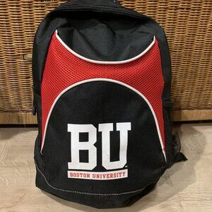 Boston University Terriers BU Backpack Travel Gym Bag Lightweight Small Black
